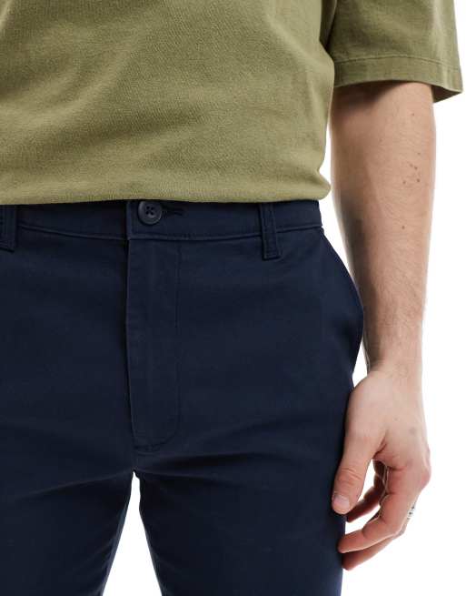ASOS DESIGN skinny fit chinos in navy, 5 of 5