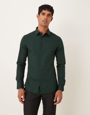 Asos Design Skinny Fit Dress Shirt
