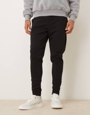 Asos Design Skinny Fit Sweatpants In Black