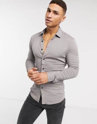 super skinny shirts mens