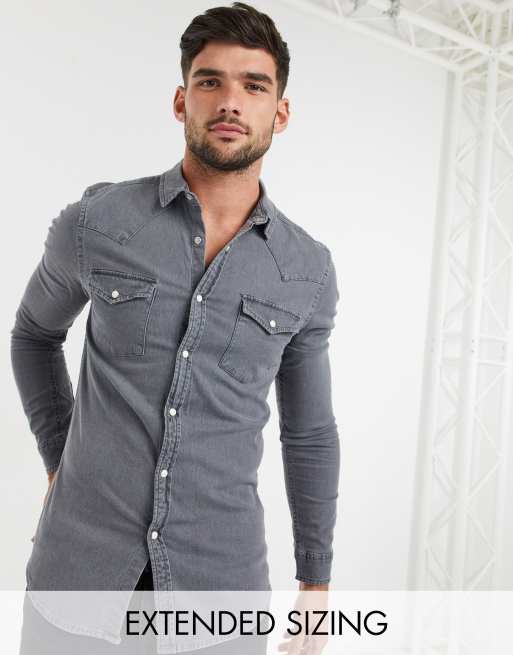 How to Wear a Denim Shirt for Men: Outfit Ideas