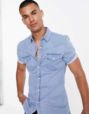 light denim shirts