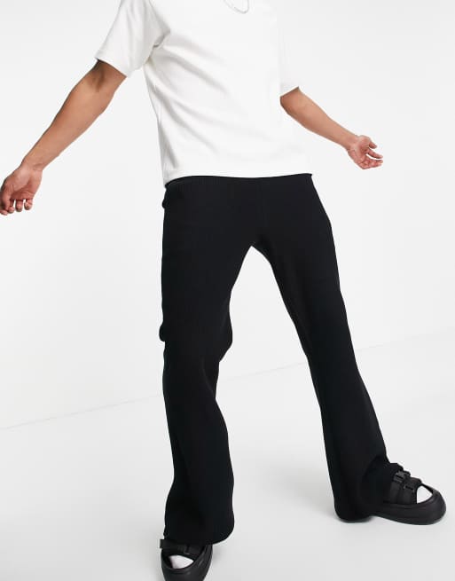 Flared sweatpants hot sale