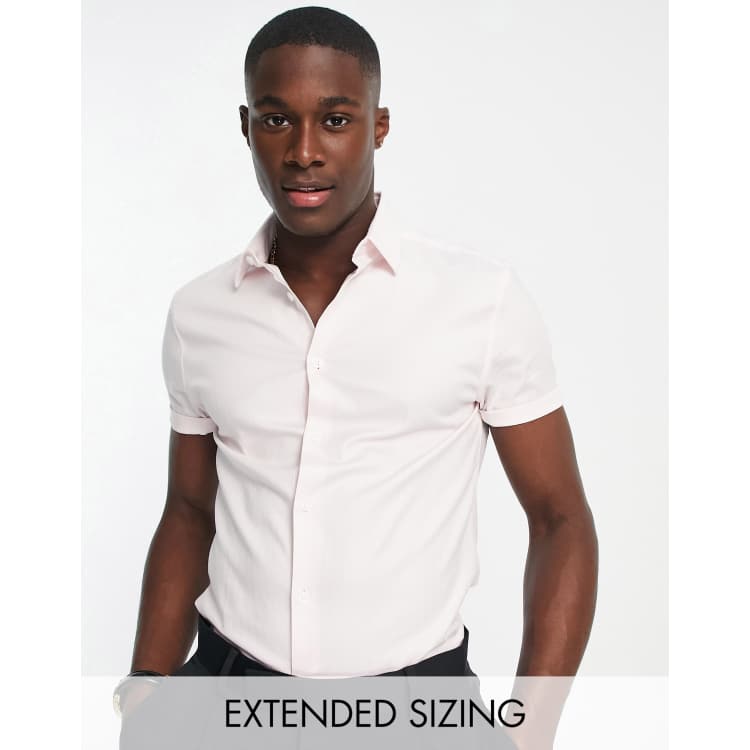 Mens short sleeve deals formal shirts