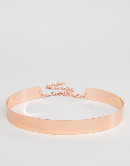 Rose gold clearance stretch belt