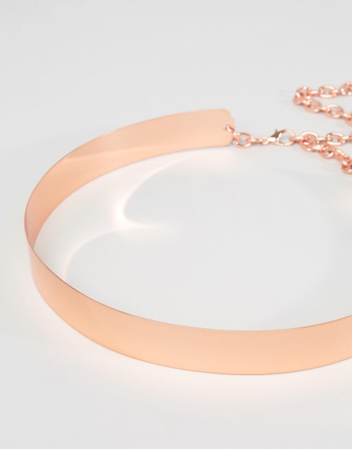 Rose gold 2025 skinny belt