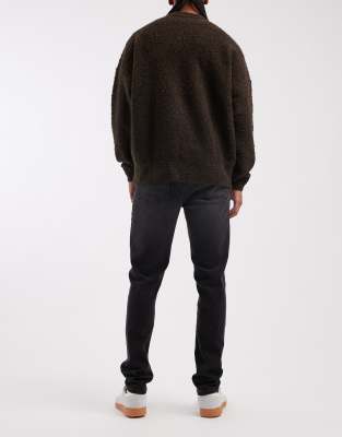 Asos Design Skinny Jeans In Black