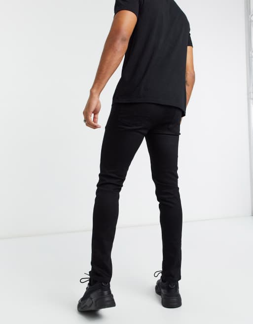 ASOS DESIGN skinny jeans in black