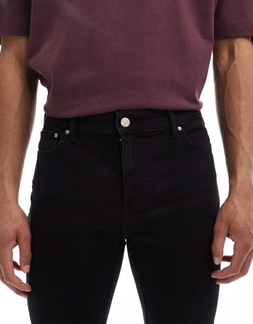 ASOS DESIGN skinny jeans in black 