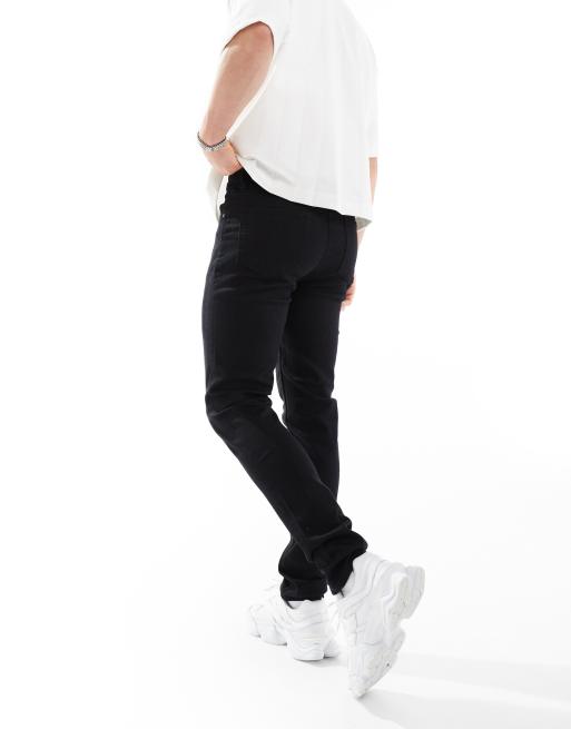 ASOS DESIGN skinny jeans in black, 2 of 5