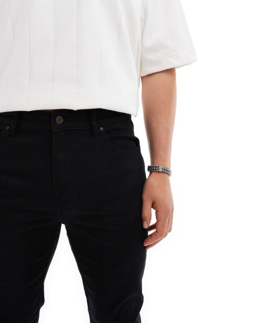ASOS DESIGN skinny jeans in black, 3 of 5