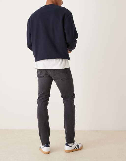 ASOS DESIGN skinny jeans in black, 3 of 5