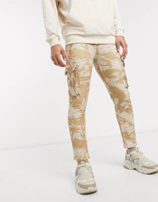 camo cargo skinny jeans