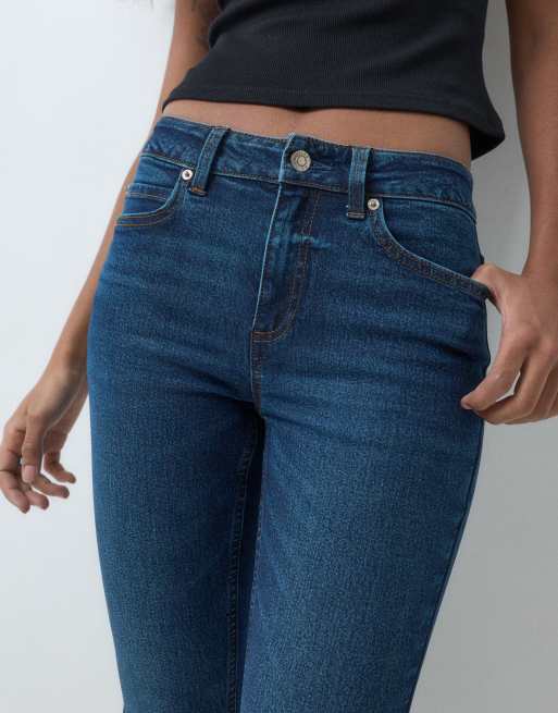 ASOS DESIGN - Skinny jeans in donkerblauwe wassing, 4 van 5