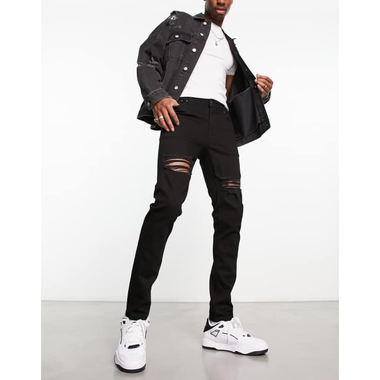 Asos shops men ripped jeans