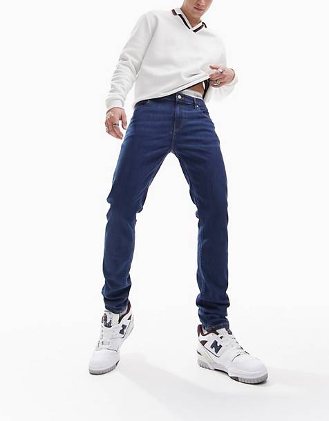 Stretch skinny jeans in stay ASOS Herren Kleidung Hosen & Jeans Jeans Stretch Jeans 