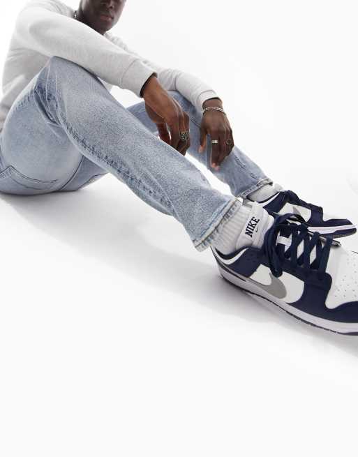 ASOS DESIGN skinny jeans in light wash blue 
