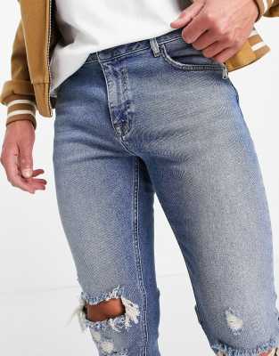 mid blue sid skinny jeans