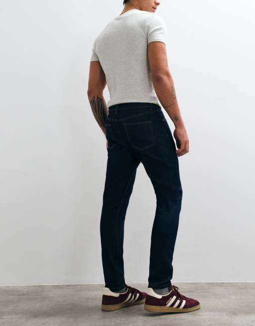 ASOS DESIGN skinny jeans in raw indigo, 5 of 5