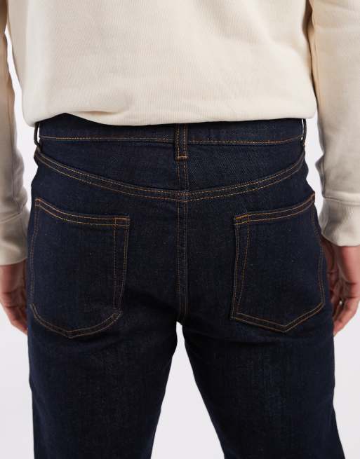 ASOS DESIGN skinny jeans in raw wash indigo, 5 of 5