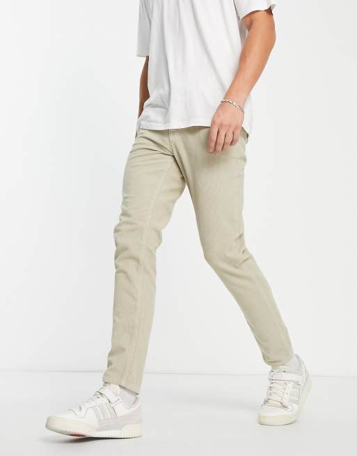 Skinny stretch corduroy store pants