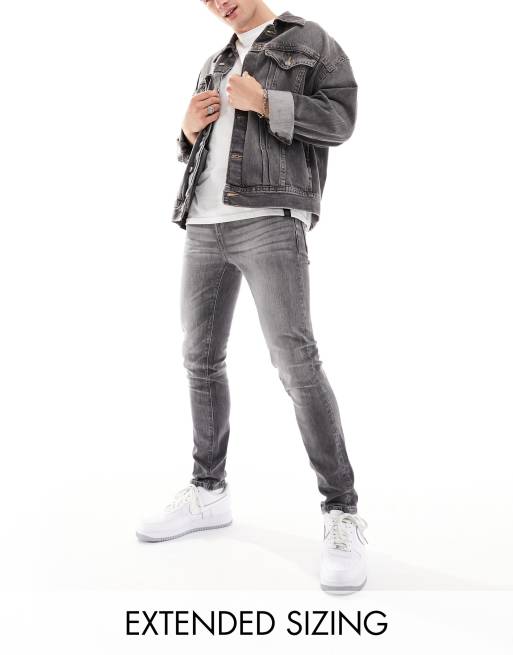 Asos grey hot sale jeans mens