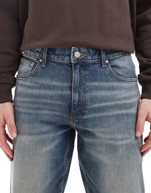 ASOS DESIGN skinny jeans in vintage mid wash
