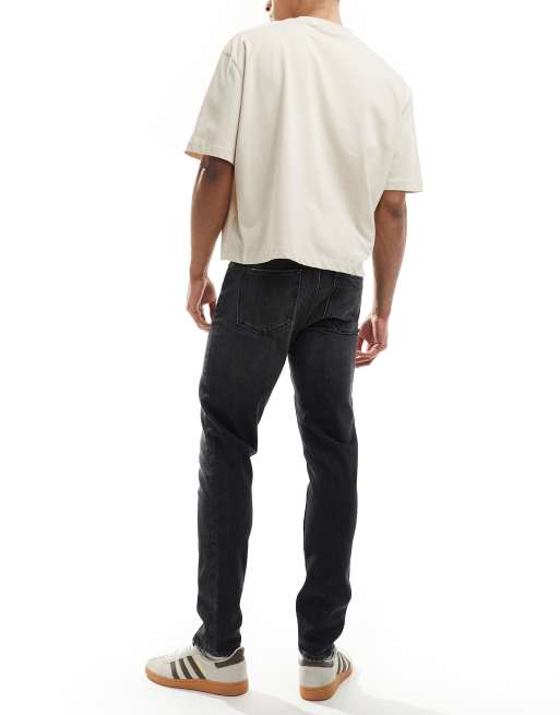 ASOS DESIGN skinny jeans in washed black, 2 of 5