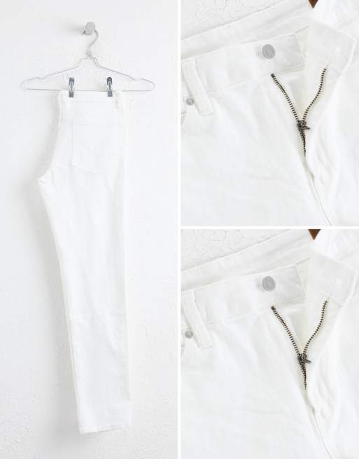 ASOS DESIGN – Skinny-Jeans in Weiß, 4 von 4