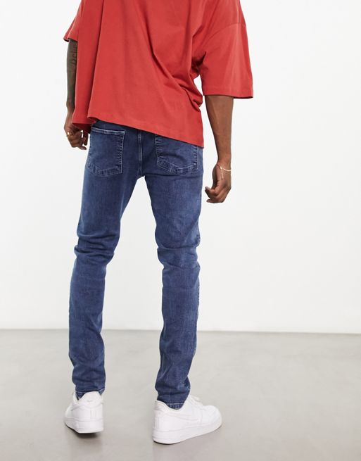 ASOS Asos Skinny Jeans in Red for Men