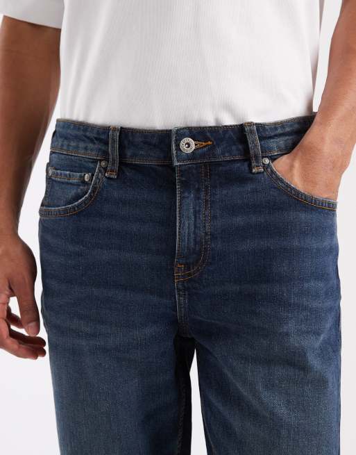ASOS DESIGN - Skinny jeans met donkereblauwe wassing, 4 van 5