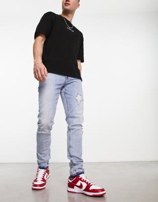 Nike dunk shop skinny jeans