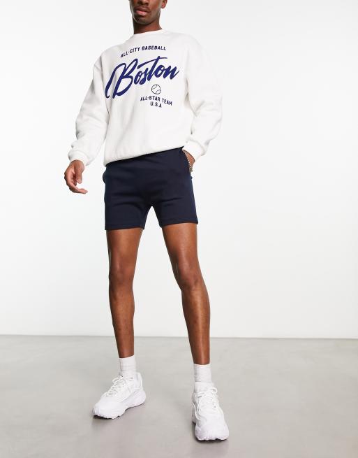 ASOS Jersey Shorts In Extreme Short Length in Gray for Men