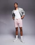 [ASOS DESIGN] ASOS DESIGN skinny jersey shorts in mauve-Pink S Mauve