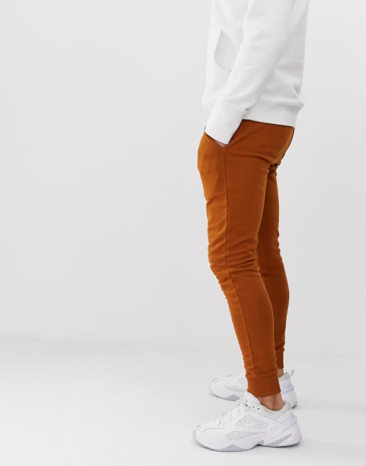 Dark orange joggers new arrivals