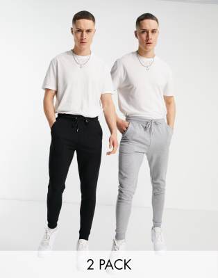 asos design organic skinny joggers