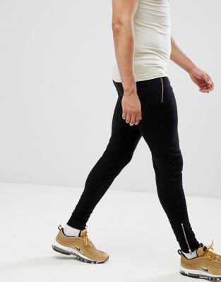 jogger with zipper ankle