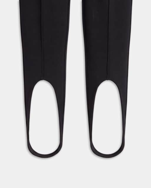 ASOS DESIGN skinny leggings met voetband in zwart, 9 van 9