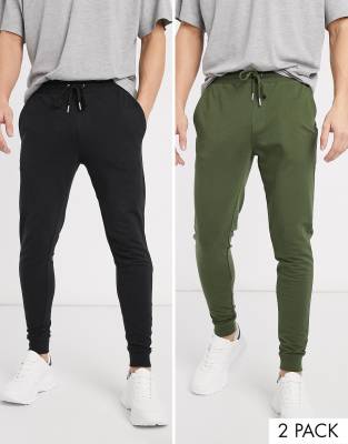 ASOS DESIGN skinny lightweight joggers 