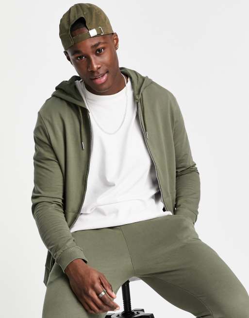 Asos clearance khaki tracksuit