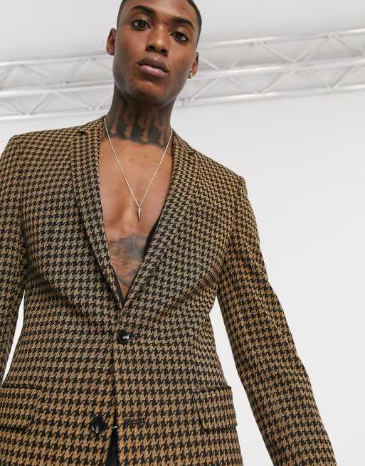 Asos 2025 houndstooth blazer