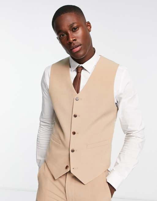 ASOS DESIGN skinny mix and match vest in |