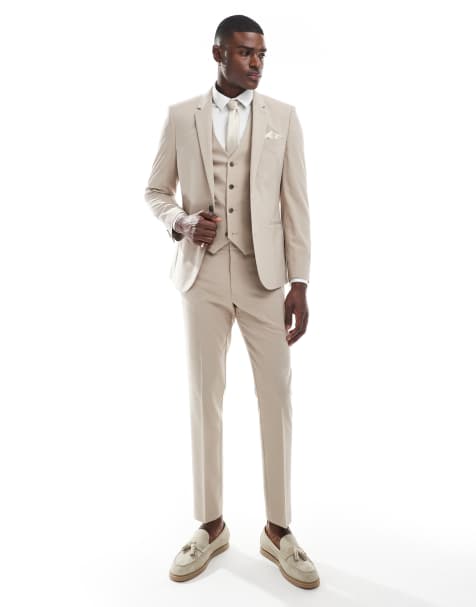 ASOS DESIGN - Skinny pak in stone - view 1