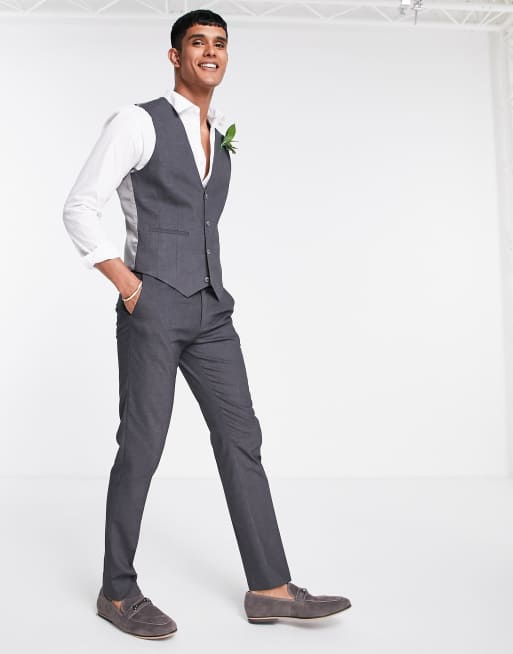 ASOS DESIGN - Skinny kostuum in antraciet, 2 van 3