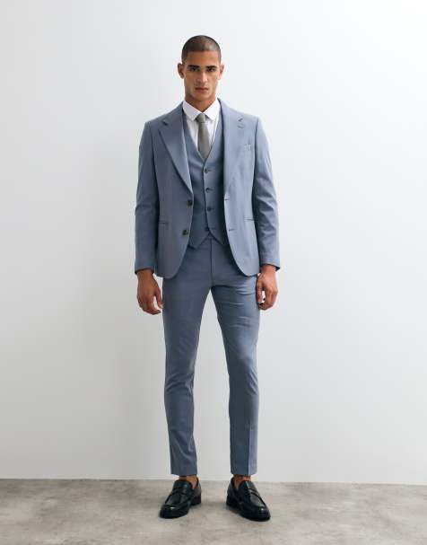 ASOS DESIGN - Skinny pantalon in blauw - view 1
