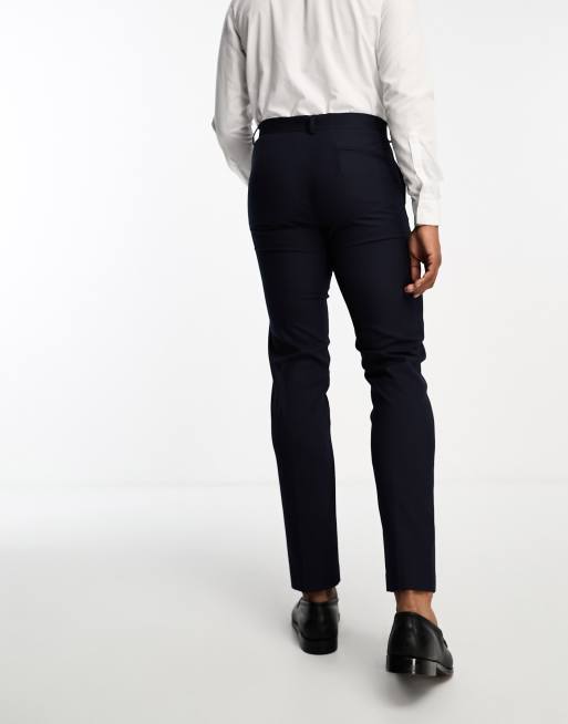 ASOS DESIGN - Skinny pantalon in donkerblauw, 5 van 5