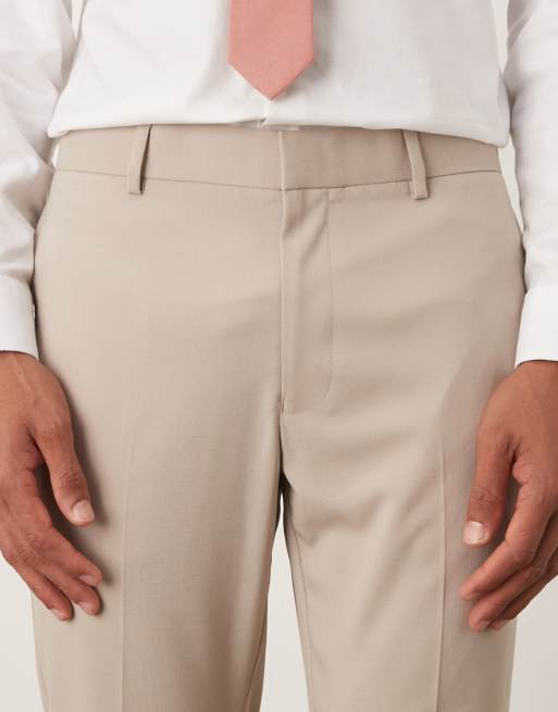 ASOS DESIGN - Skinny pantalon in ecru, 4 van 5