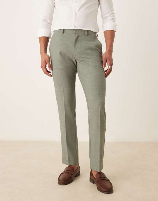 ASOS DESIGN - Skinny pantalon in kaki ruitmotief, 2 van 5