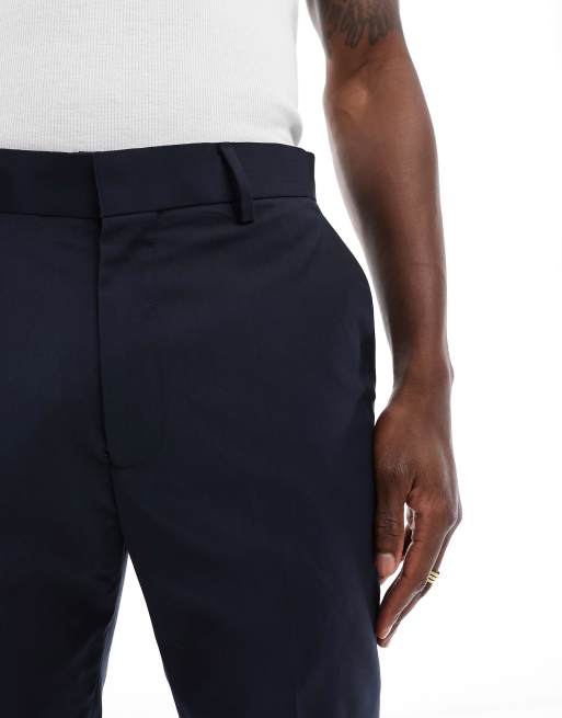 ASOS DESIGN - Skinny pantalon in marineblauw, 4 van 4