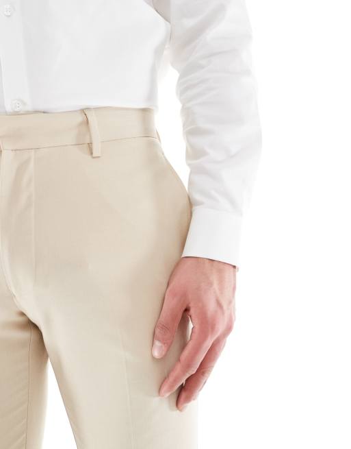 ASOS DESIGN - Skinny pantalons in kiezelkleur, 4 van 5